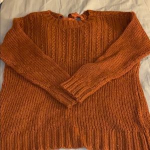Aerie sweater. Rust color